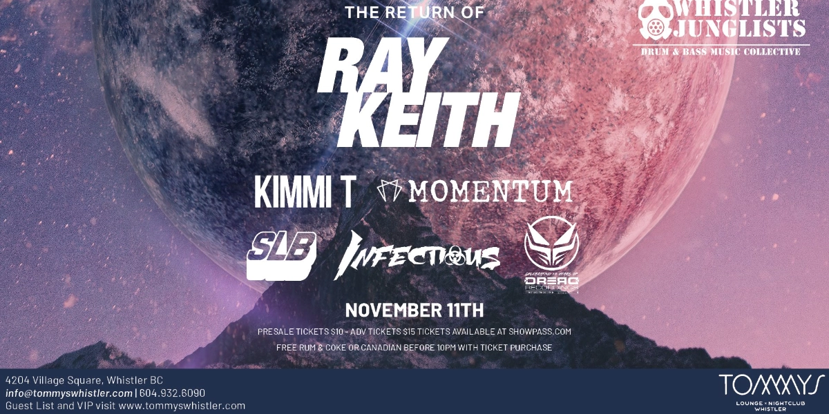 Event image for The Return of Ray Keith