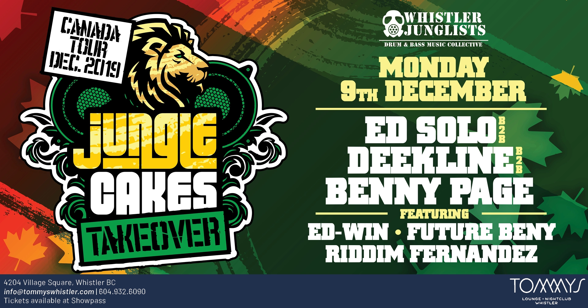 Event image for JUNGLE CAKES