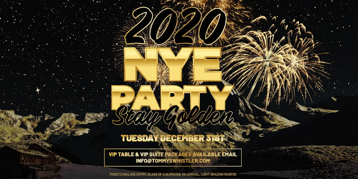 Event image for NYE at Tommys - Stay Golden