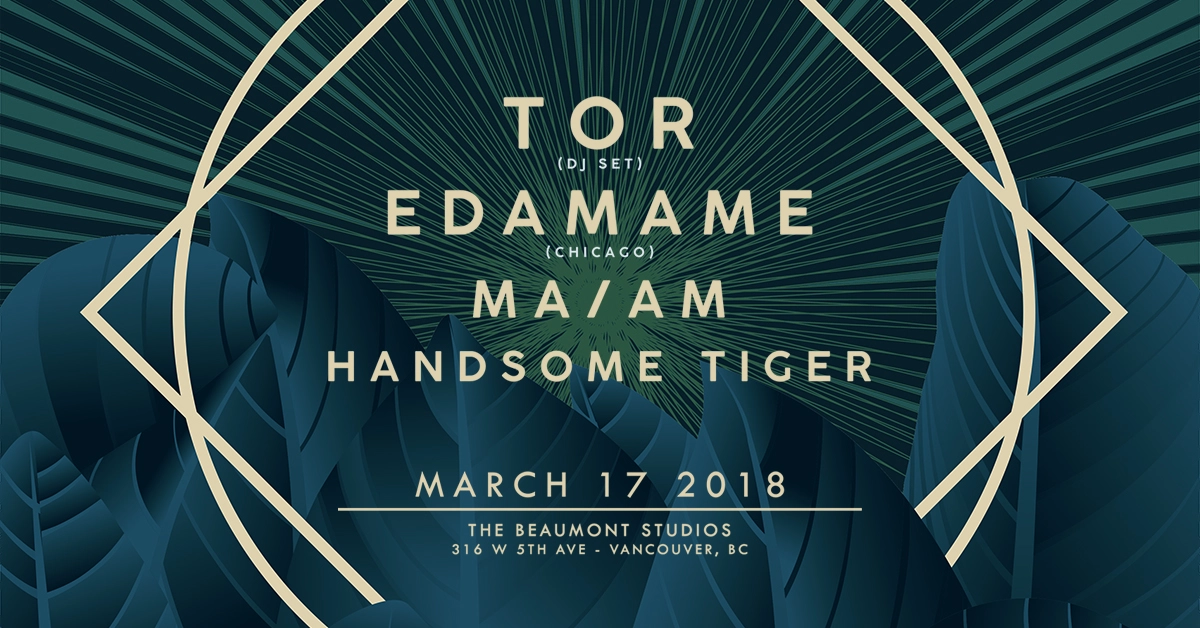 Event image for TOR (DJ set) ■ EDAMAME ■ MA/AM