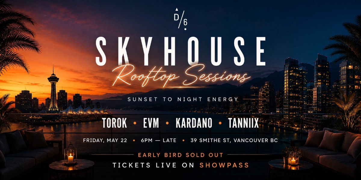Event image for SKYHOUSE SESSIONS Vancouver