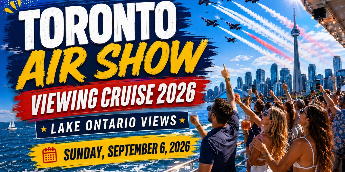 Image d'événement pour TORONTO AIR SHOW VIEWING CRUISE 2026 | LAKE ONTARIO VIEWS