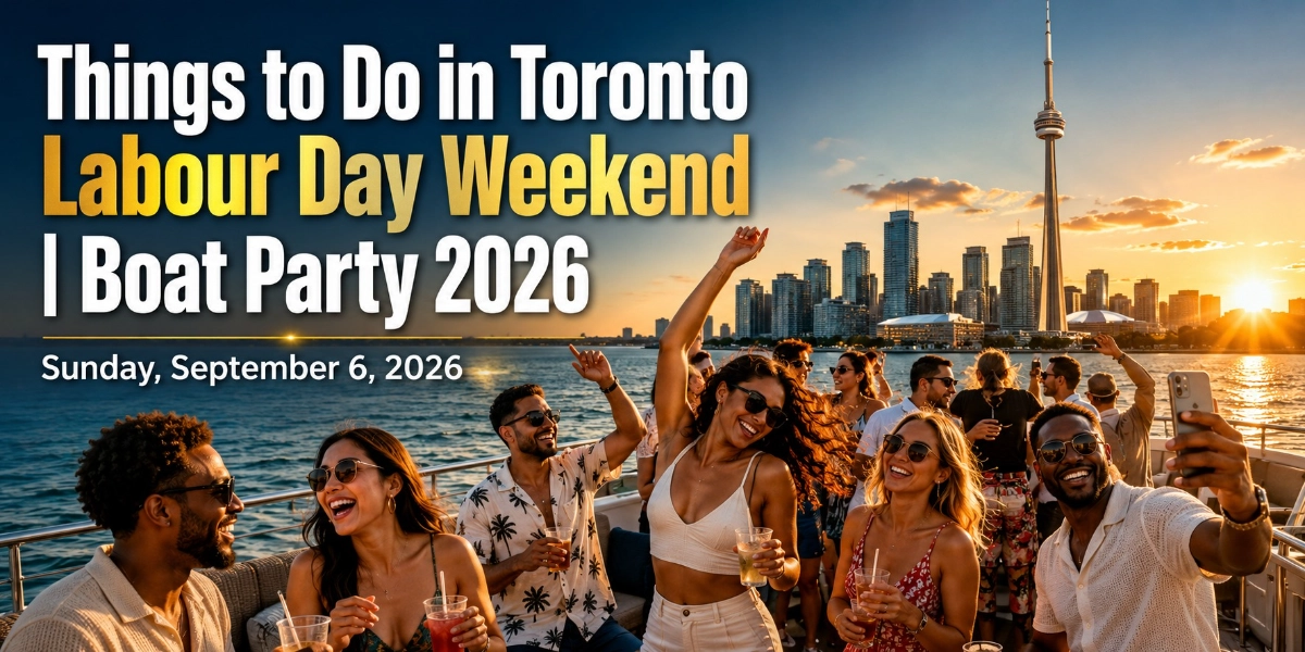 Event image for Things to Do in Toronto Labour Day Weekend | Boat Party 2026