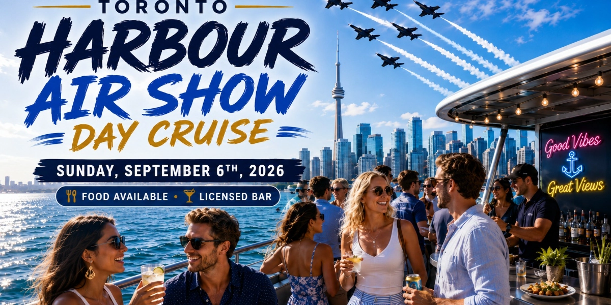 Event image for Toronto Harbour Air Show Day Cruise Party 2026 | Food Available