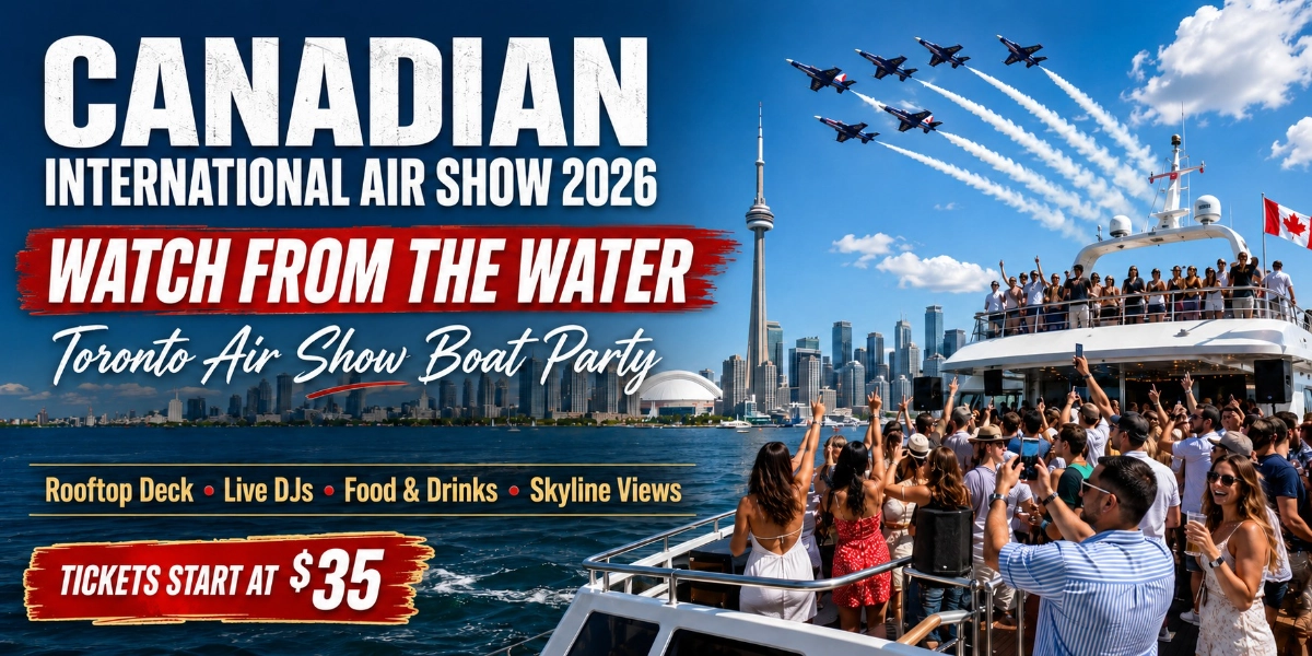 Event image for Canadian International Air Show 2026 | Watch From the Water