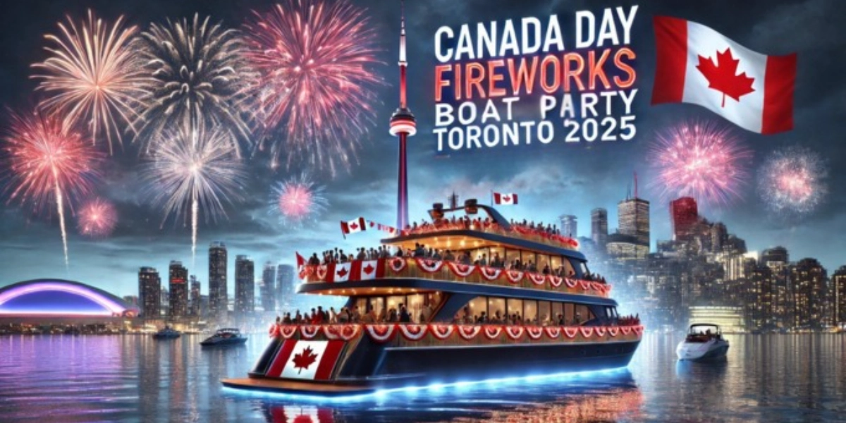 Event image for Canada Day Fireworks Boat Party Toronto 2025