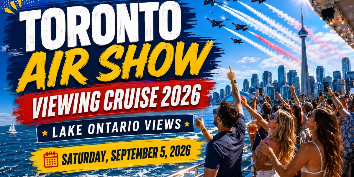 Event image for TORONTO AIR SHOW VIEWING CRUISE 2026 | LAKE ONTARIO VIEWS