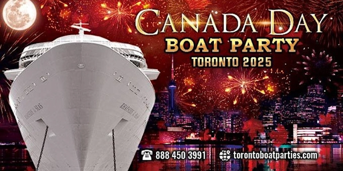 Event image for CANADA DAY FIREWORKS BOAT PARTY TORONTO 2025 | TICKETS STARTING AT $25