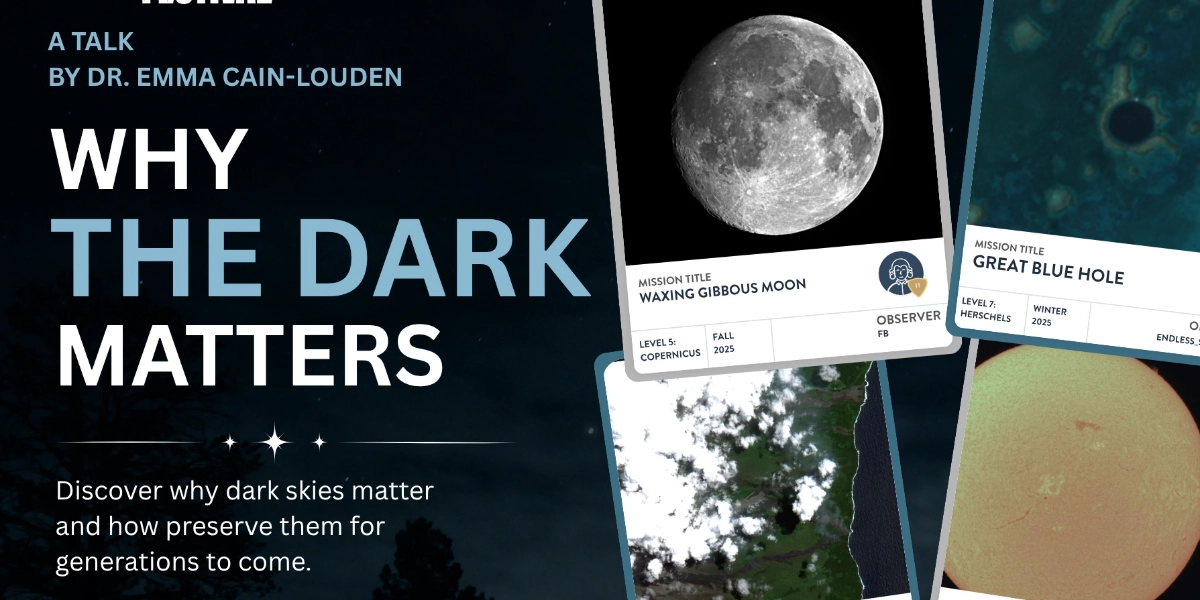 Event image for Why the Dark Matters