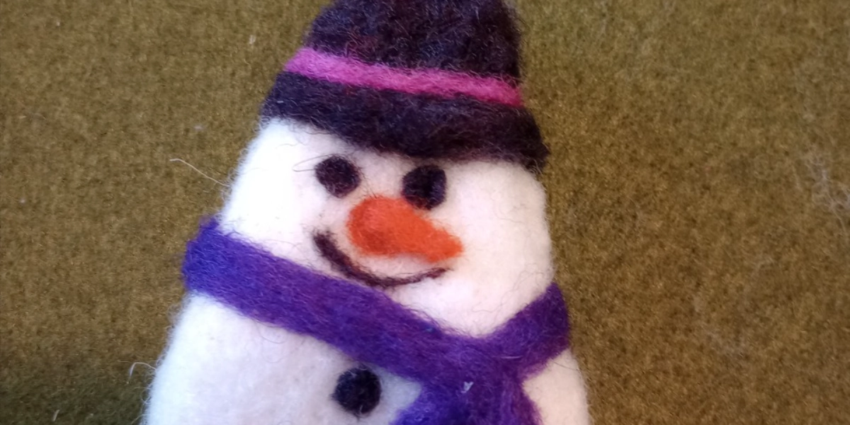 Event image for Felted Snowman Ornament Workshop