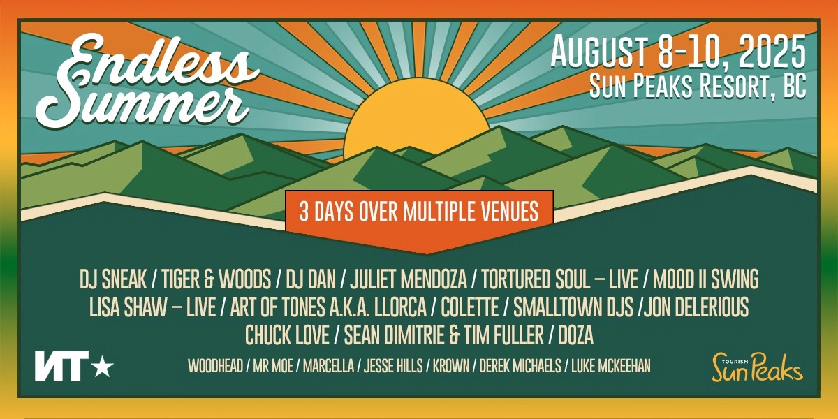 Event image for ENDLESS SUMMER, Presented by Tourism Sun Peaks