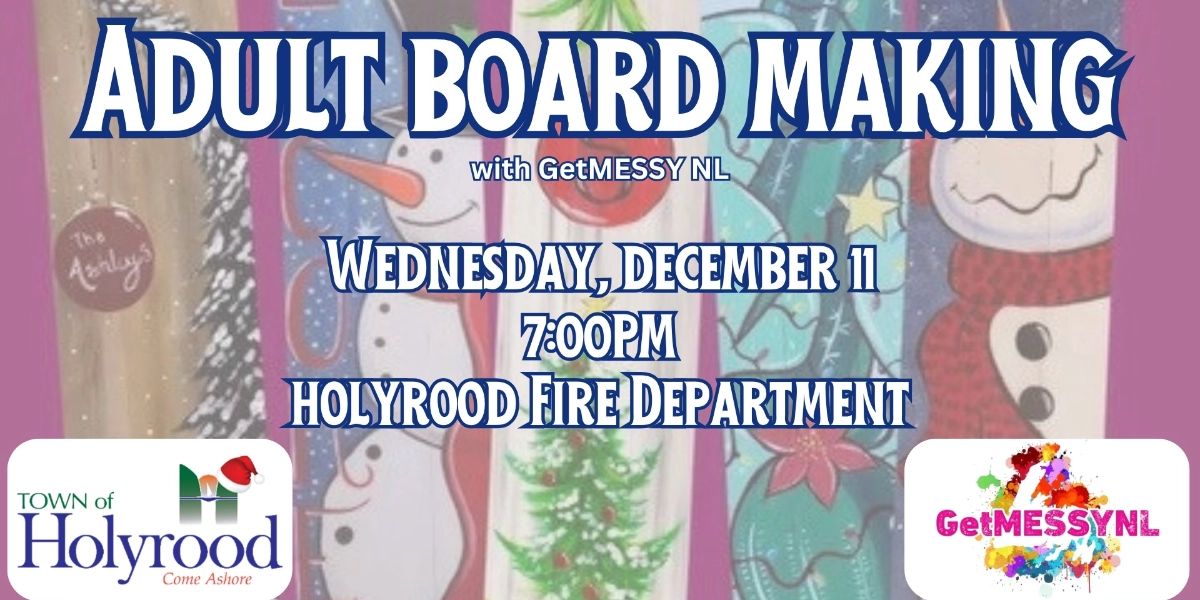 Event image for Adult Board Making with Get Messy NL