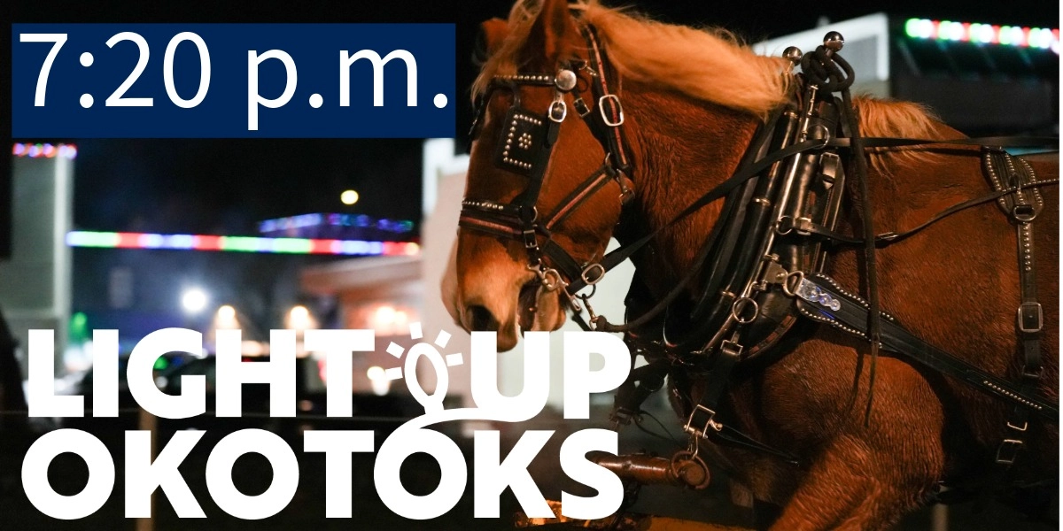 Event image for Light Up Okotoks - Wagon Ride 7:20 p.m.