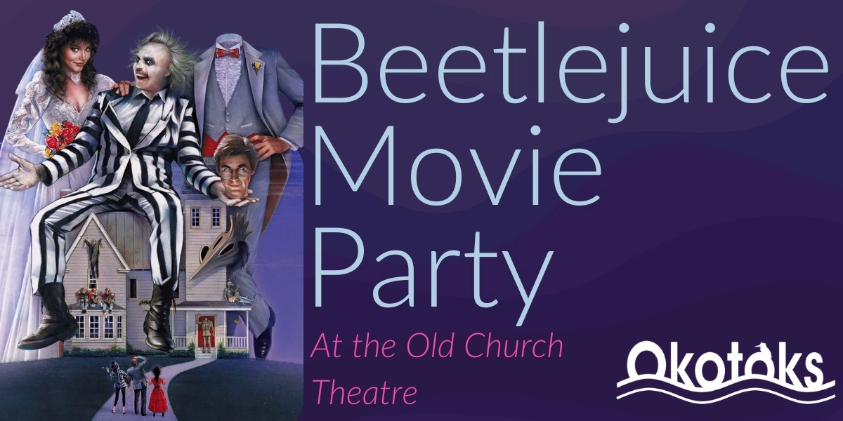 Event image for Beetlejuice Movie Party @ the Old Church Theatre