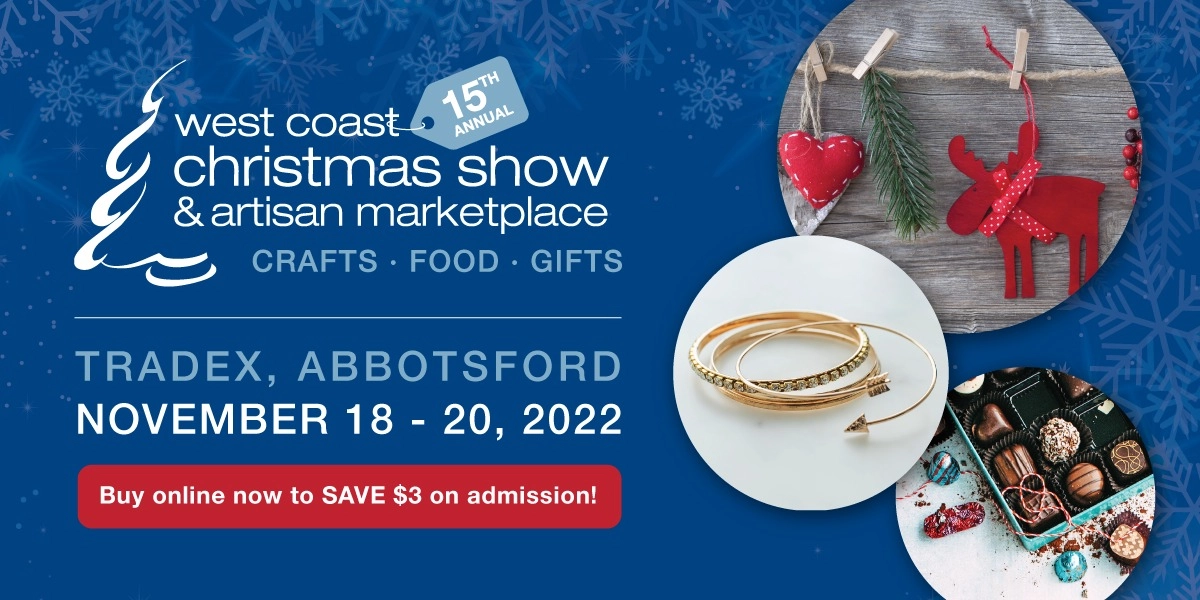 Event image for The West Coast Christmas Show & Artisan Market
