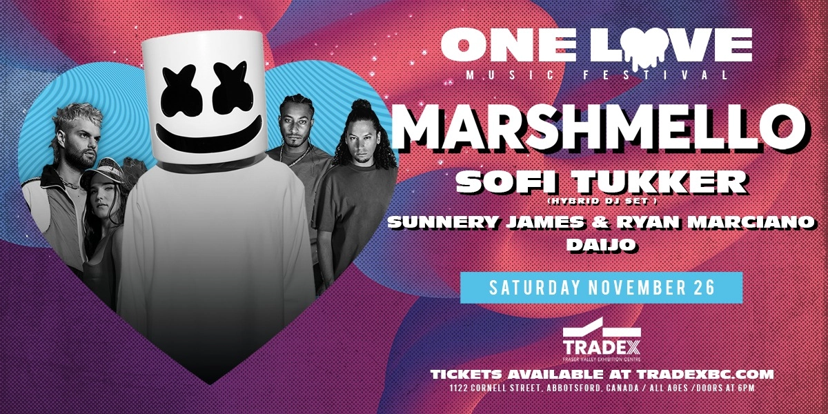 Event image for One Love | Marshmello | SOFI TUKKER (Hybrid DJ Set) | MORE