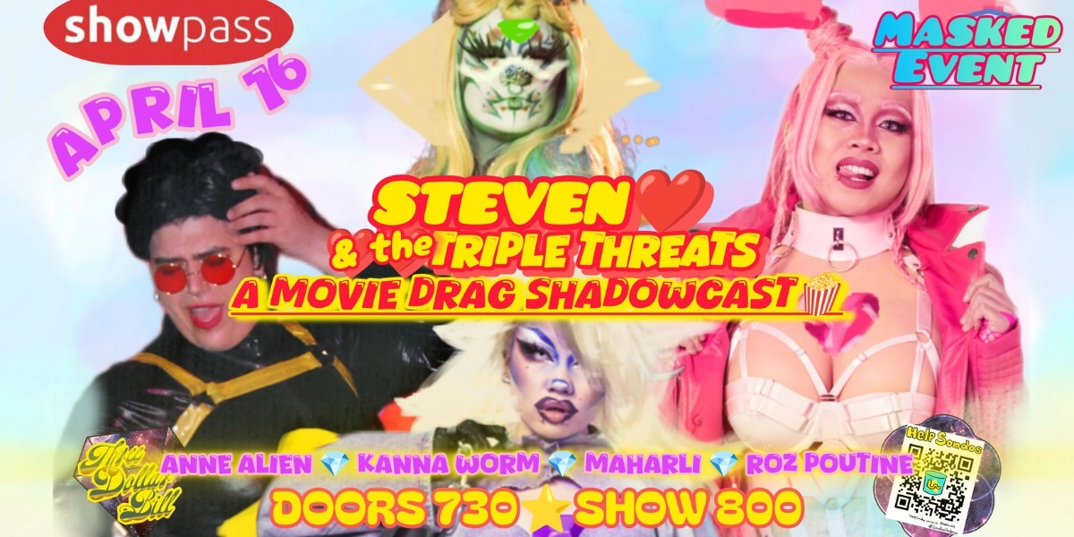 Event image for TRIPLE THREAT presents..Steven and the Triple Threats