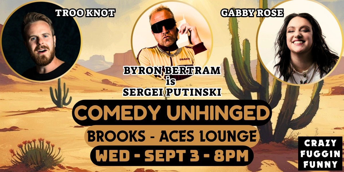 Event image for COMEDY @ ACES - BROOKS
