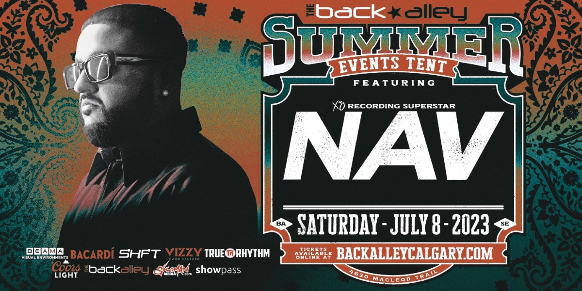 Event image for NAV In Calgary - Back Alley Events Tent