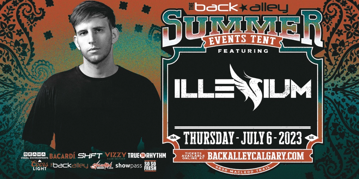 Event image for Illenium In Calgary - Back Alley Events Tent