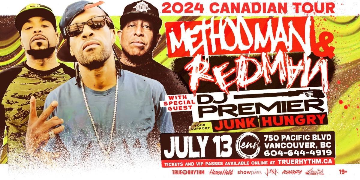 Event image for METHOD MAN & REDMAN | DJ PREMIER | Vancouver