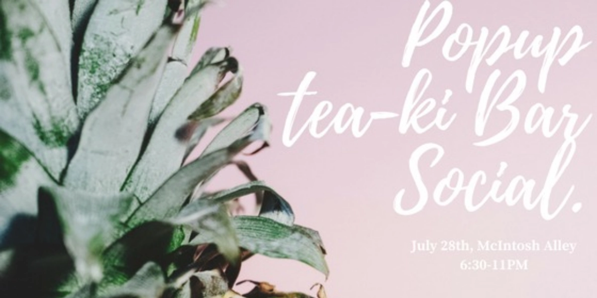 Event image for POPUP TEA-KI BAR SOCIAL