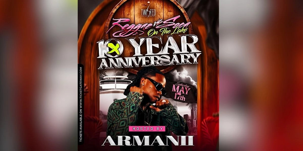 Event image for Reggae VS Soca On The Lake Ft Armanii | Boat Cruise | May 17th 2025