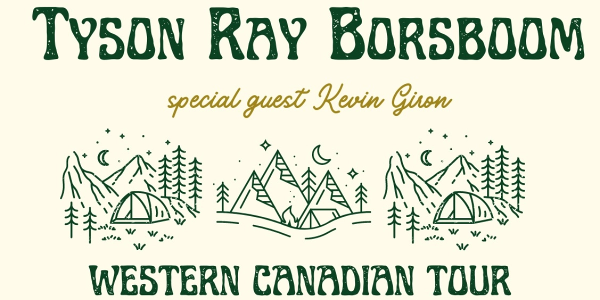 Event image for Tyson Ray Borsboom w/ Kevin Giron at Best of Kin