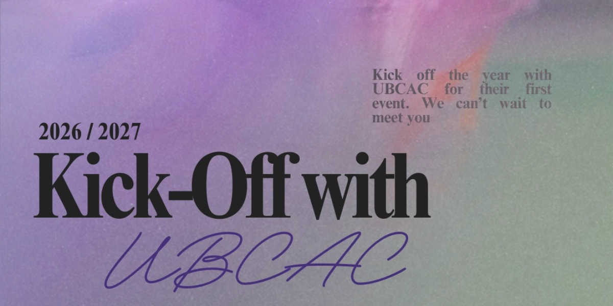 Event image for Kick-Off with UBCAC