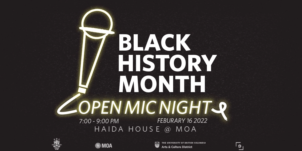 Event image for UBCBSU and UBC Exposure Present: BHM Open Mic Night