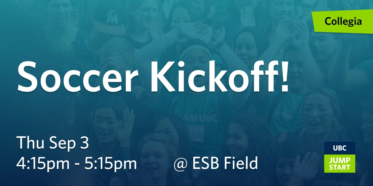 Event image for Soccer Kickoff!