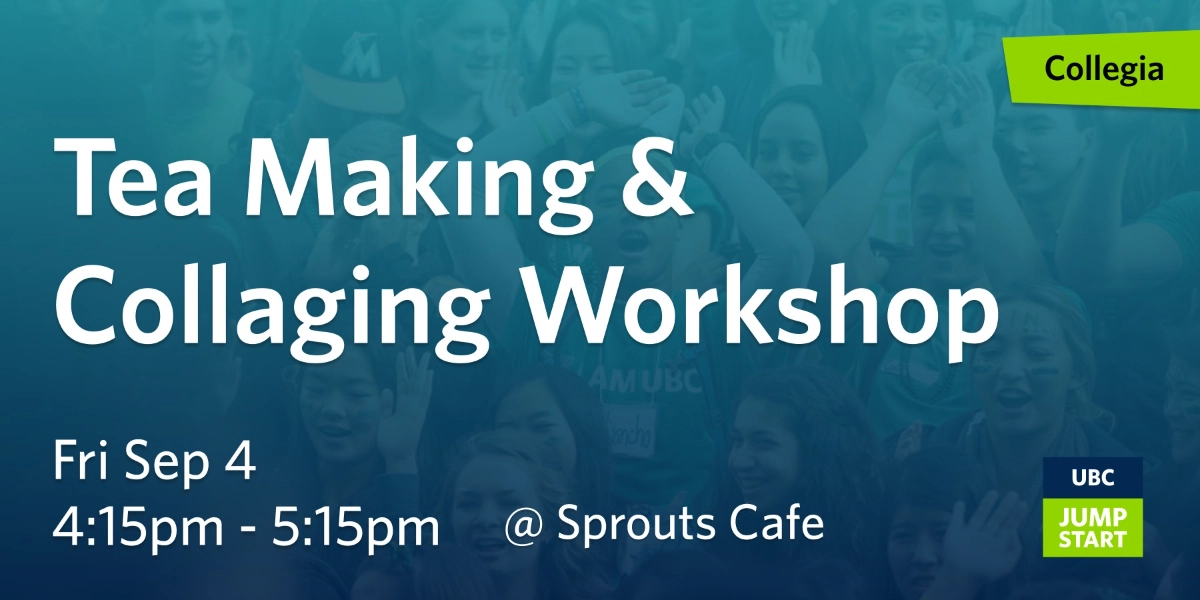 Event image for Tea Making and Collaging Workshop