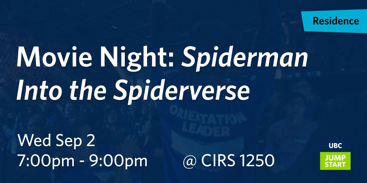 Event image for Movie Night: Spiderman Into the Spiderverse