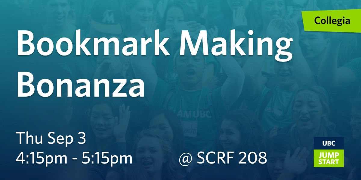 Event image for Bookmark Making Bonanza