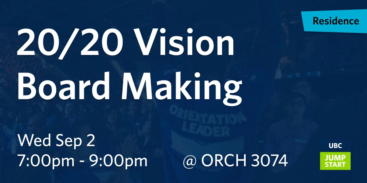 Event image for 20/20 Vision Board Making