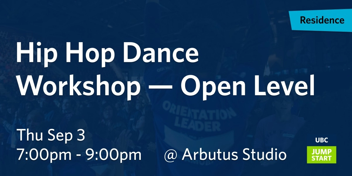 Event image for Hip Hop Dance Workshop - Open Level