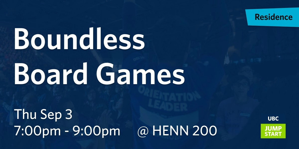 Event image for Boundless Board Games