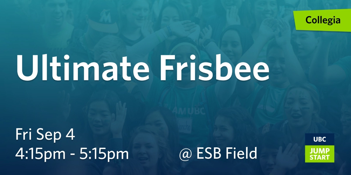 Event image for Ultimate Frisbee