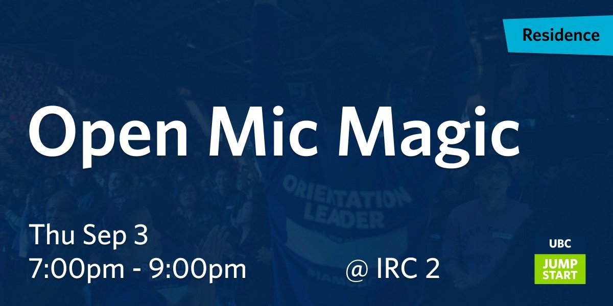 Event image for Open Mic Magic
