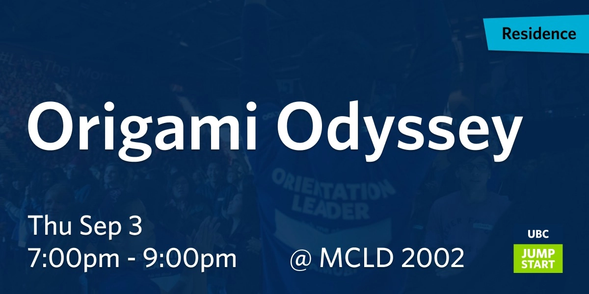 Event image for Origami Odyssey