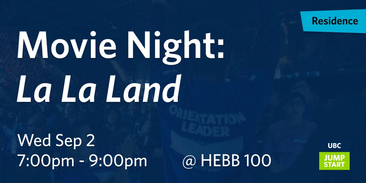 Event image for Movie Night: La La Land