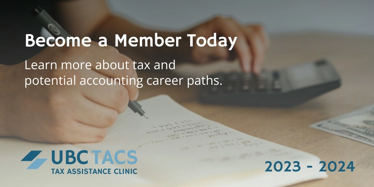 Event image for UBC TACS Membership 2023-2024