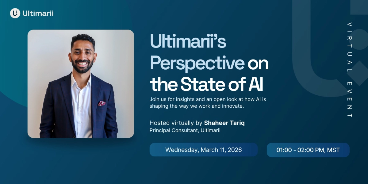 Event image for Ultimarii's Perspective on the State of AI