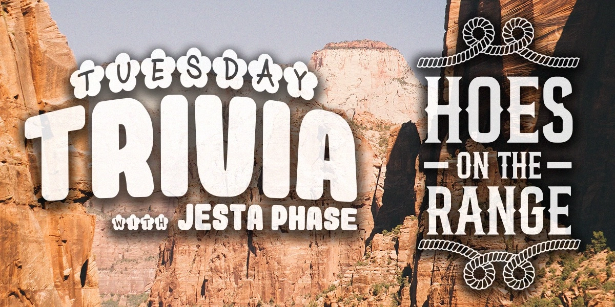 Event image for Hoes on the Range Trivia with Jesta Phase
