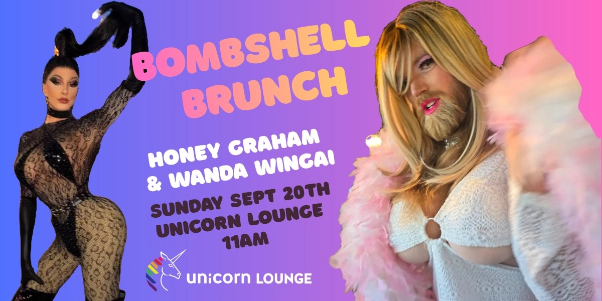 Event image for Bombshell Brunch with Honey Graham & Wanda Ringai