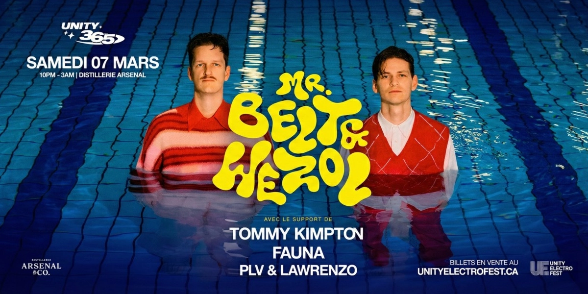 Event image for UNITY 365 - Mr. Belt & Wezol