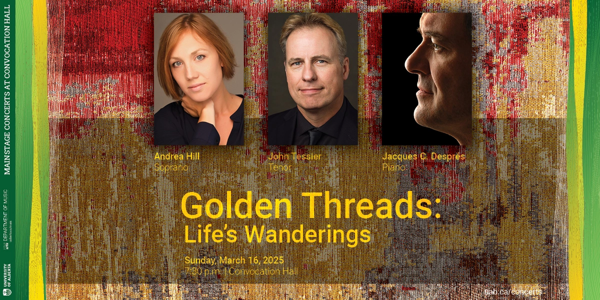 Event image for Golden Threads: Life’s Wanderings