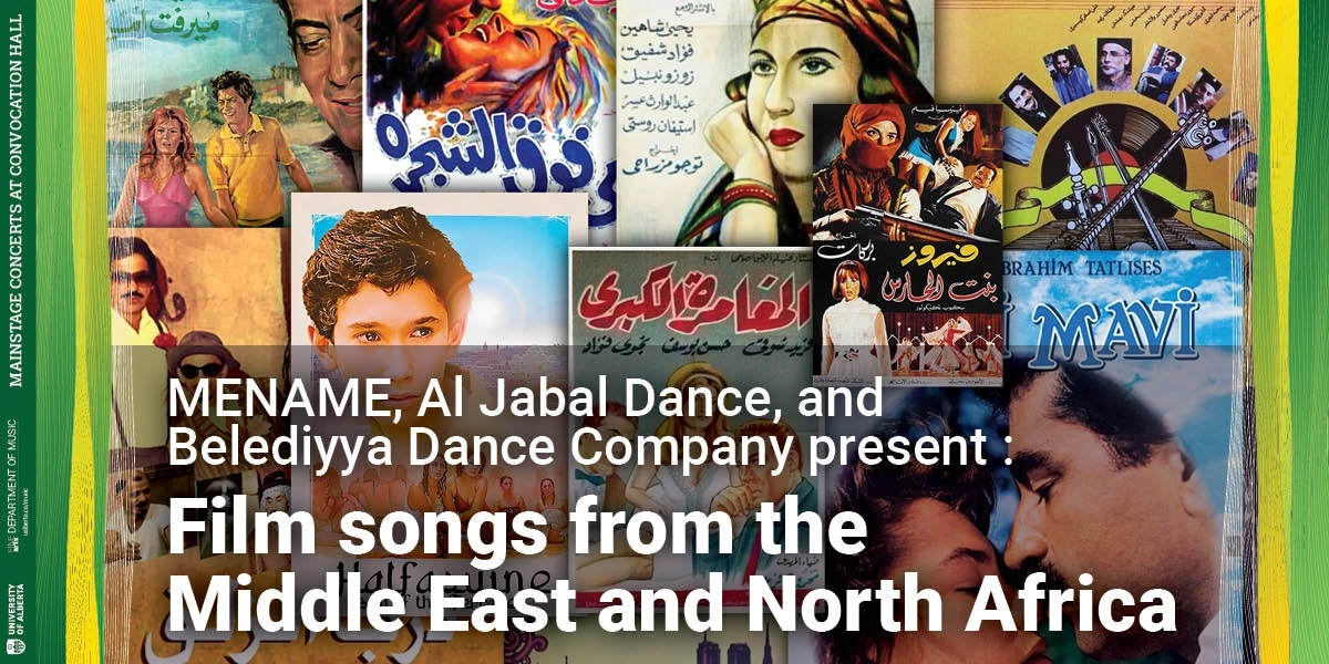 Event image for MENAME presents Film songs from the Middle East and North Africa