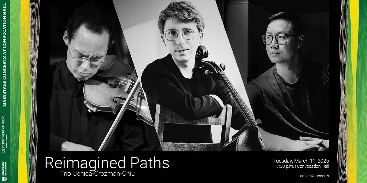 Event image for Reimagined Paths | Trio Uchida-Crozman-Chiu