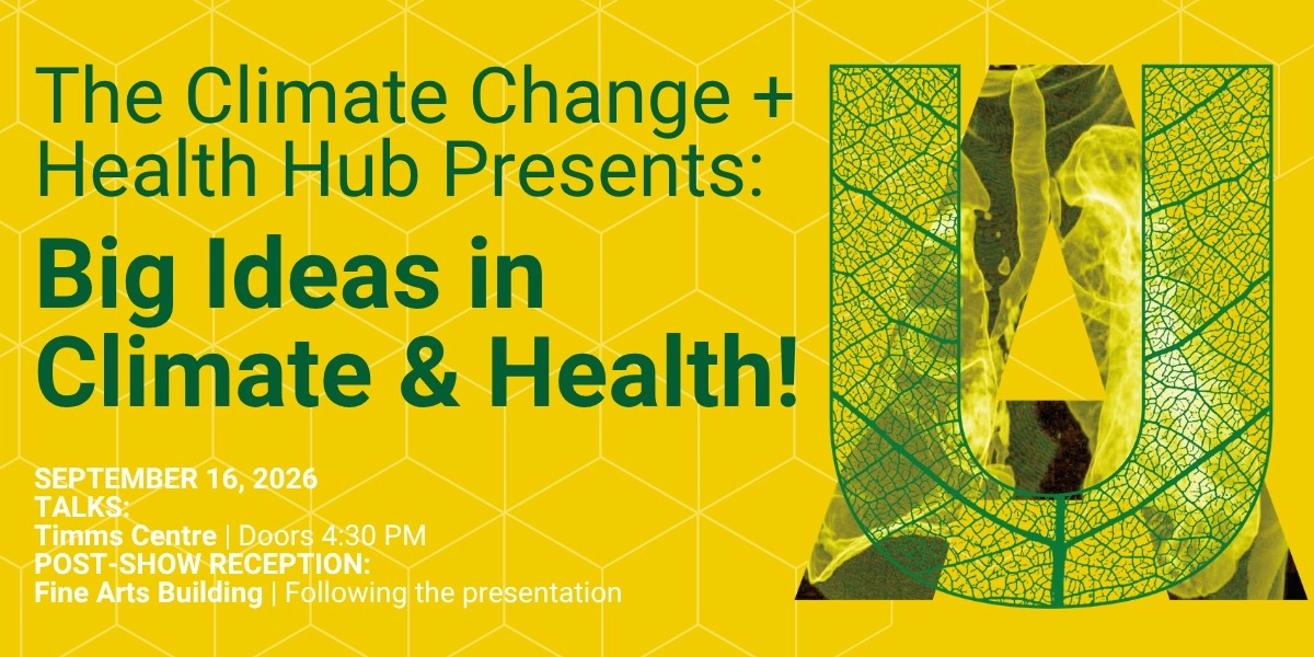 Event image for Big Ideas in Climate & Health!